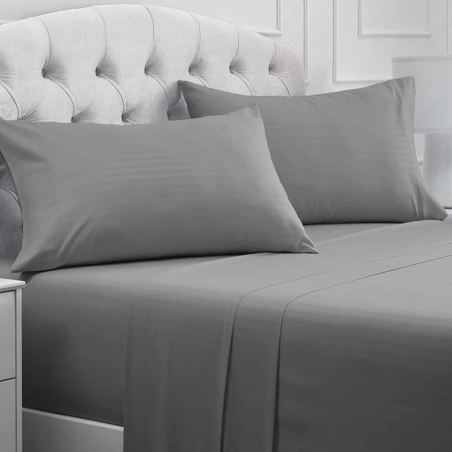 Mellanni California King Sheets Set - Luxury Cooling Bedding