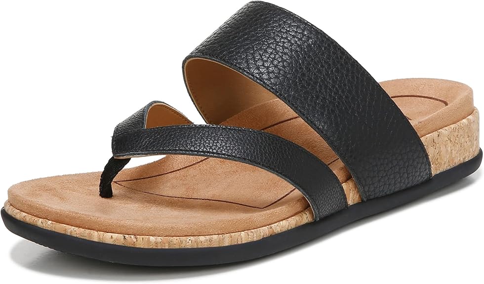 Vionic Marvina Women's Orthotic Toe-Post Sandals for Comfort