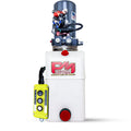 KTI 12Vdc Double Acting 6qt Hydraulic Pump for Dump Trailer
