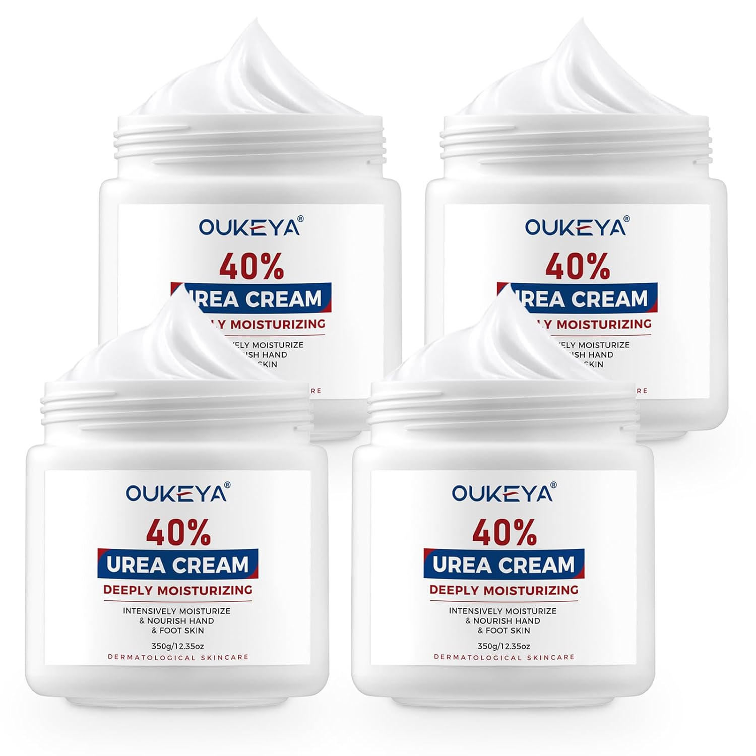 OUKEYA Urea Cream 40 Percent for Dry Cracked Skin Relief