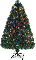 Goplus 4ft Pre-Lit Fiber Optic Christmas Tree Review