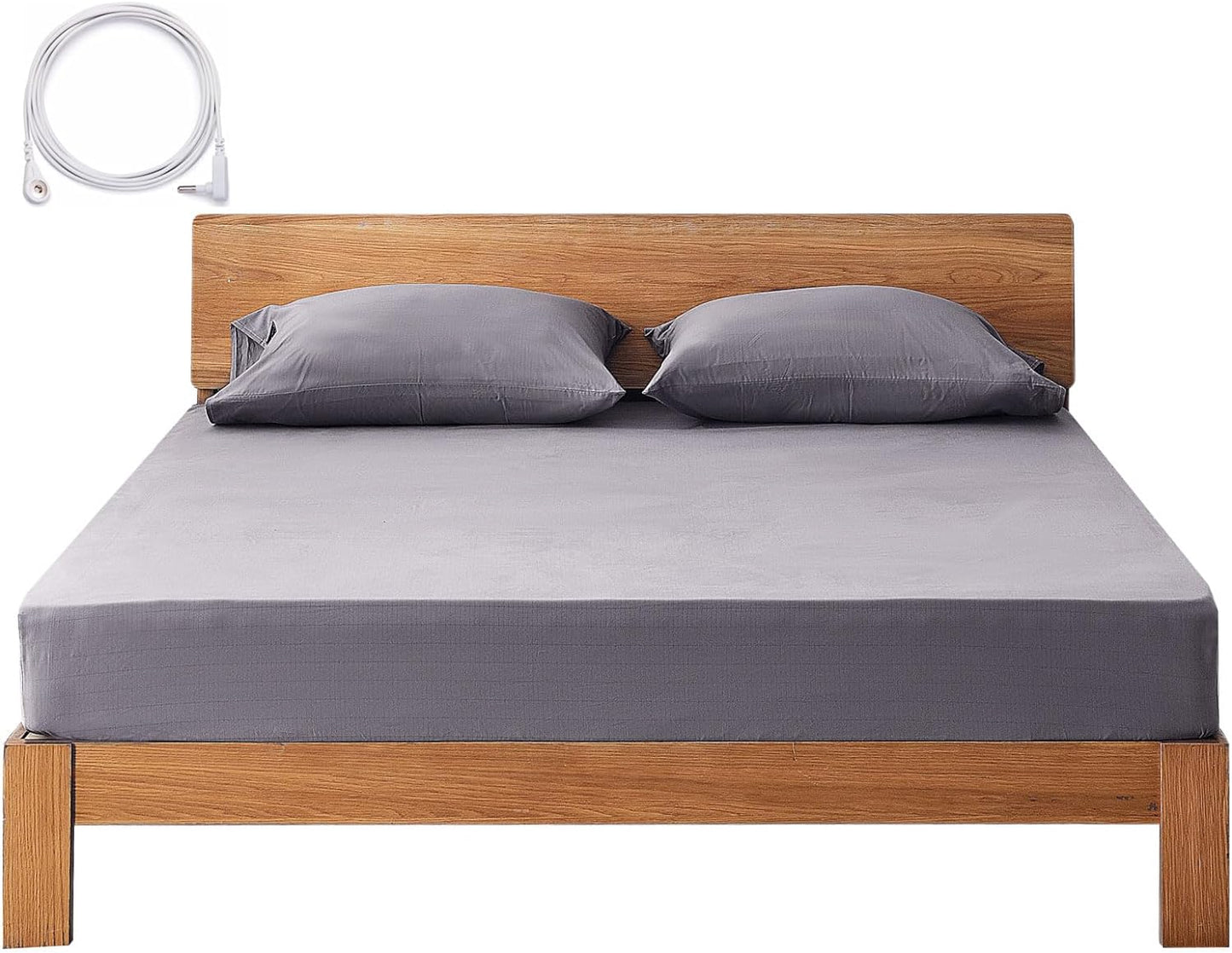 Grounding Sheets King Deep Pocket for Improved Sleep Quality