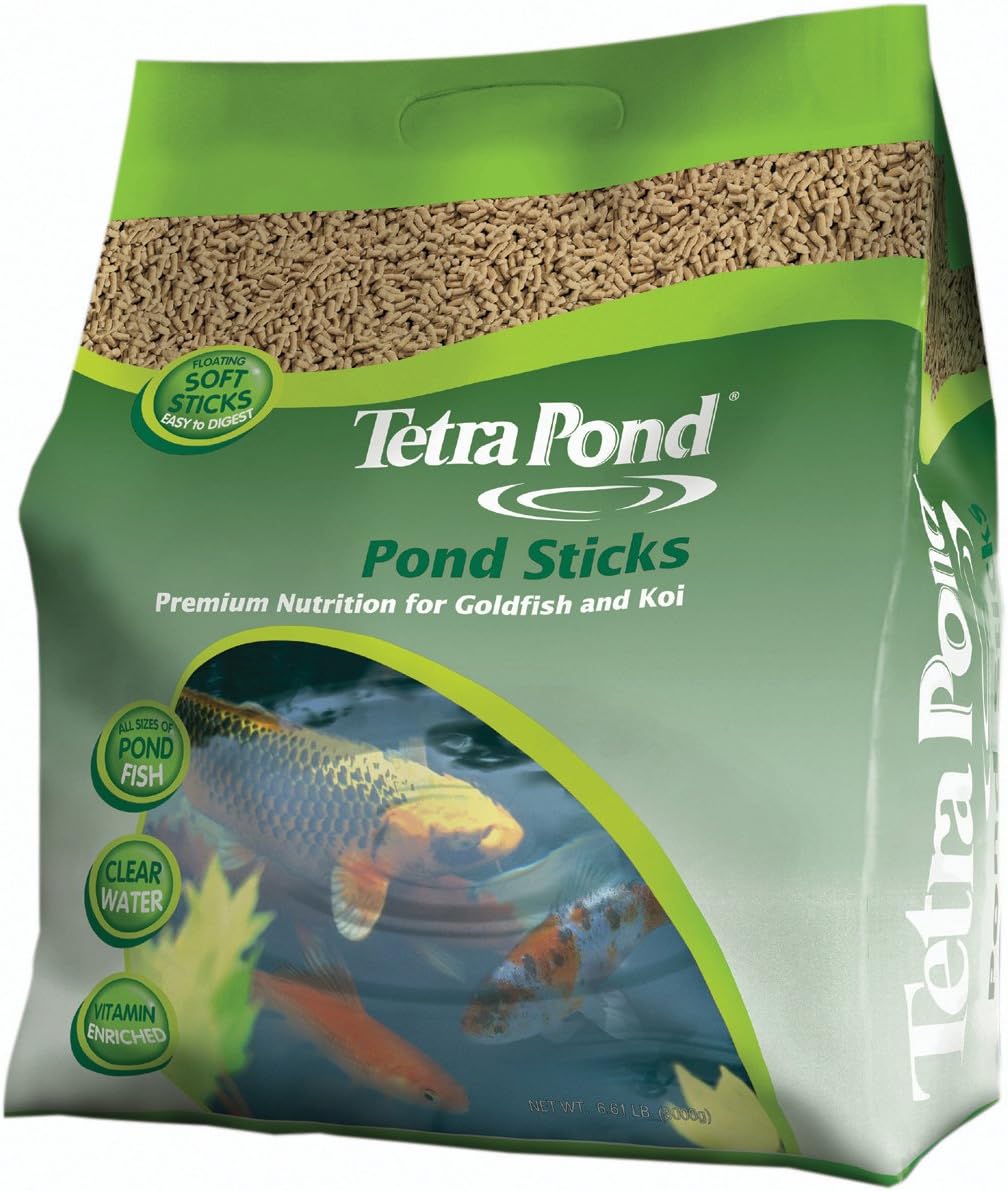 TetraPond Pond Sticks for Healthy Goldfish and Koi Nutrition