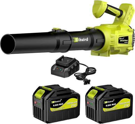 Cordless Leaf Blower with 680CFM and 190MPH Power for Lawn Care