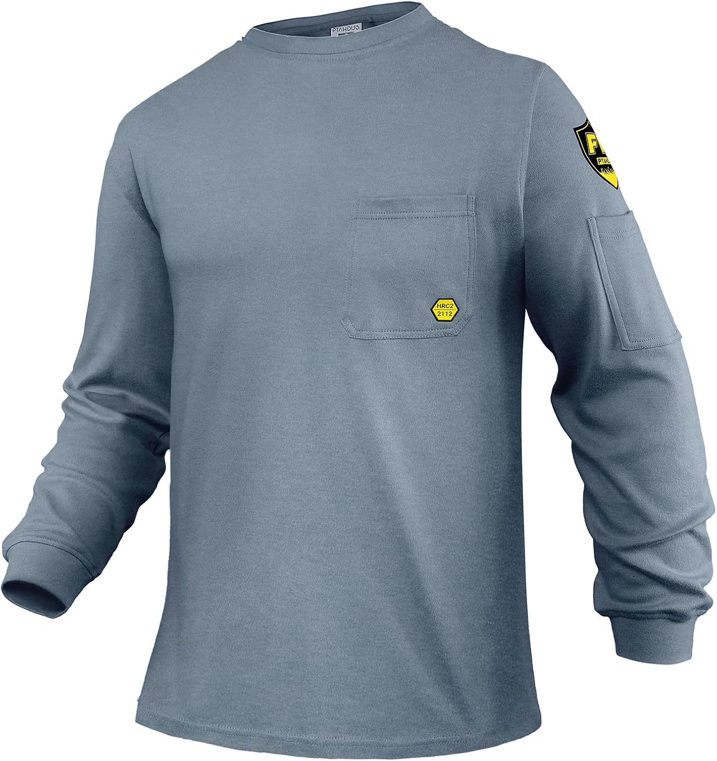 PTAHDUS FR Shirts for Men - Flame Resistant Long Sleeve Workwear