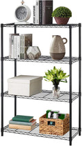 36in x 14in x 54in 4-Tier Commercial Wire Shelving Unit - Heavy Duty