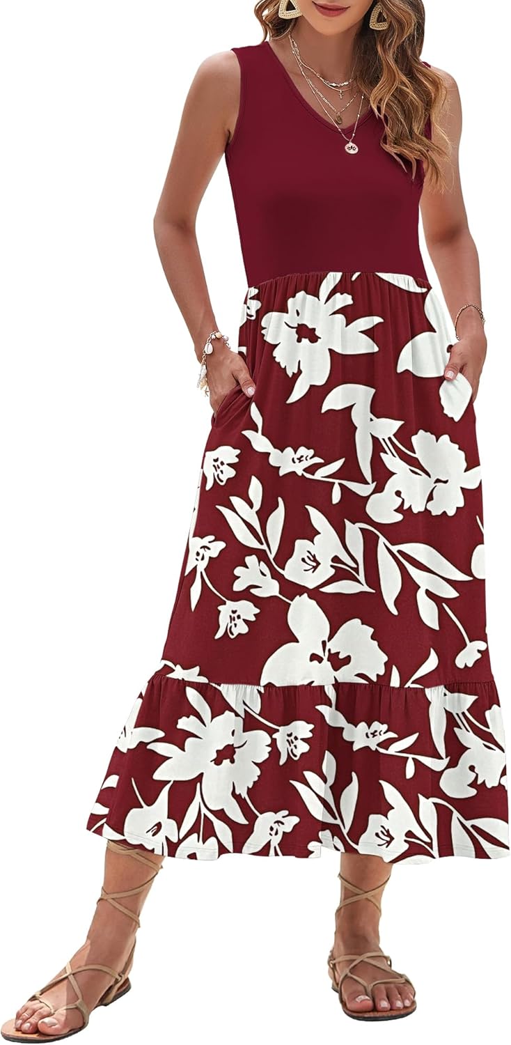 AUSELILY Womens Maxi Dress 2025: Stylish Summer Sundress