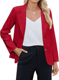 Blazer Jackets for Women Open Front Long Sleeve - Lightweight Tailored