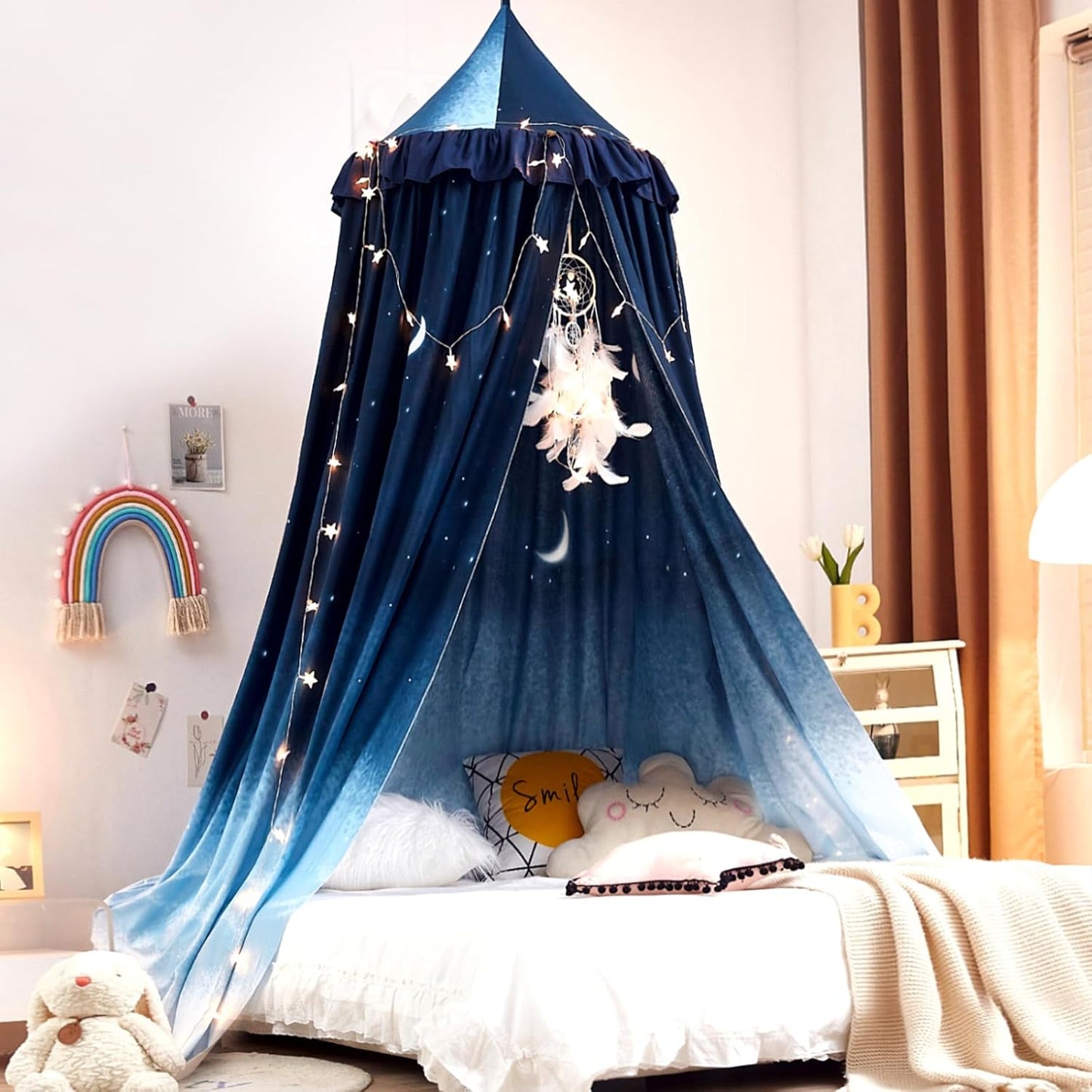 Kertnic Dreamy Princess Canopy - Children's Reading Nook