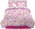 Hello Kitty Kids Bedding Super Soft Comforter and Sheet Set