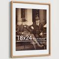 Heimlove 18x24 Picture Frame Natural Oak - Handmade Wood Poster Frame