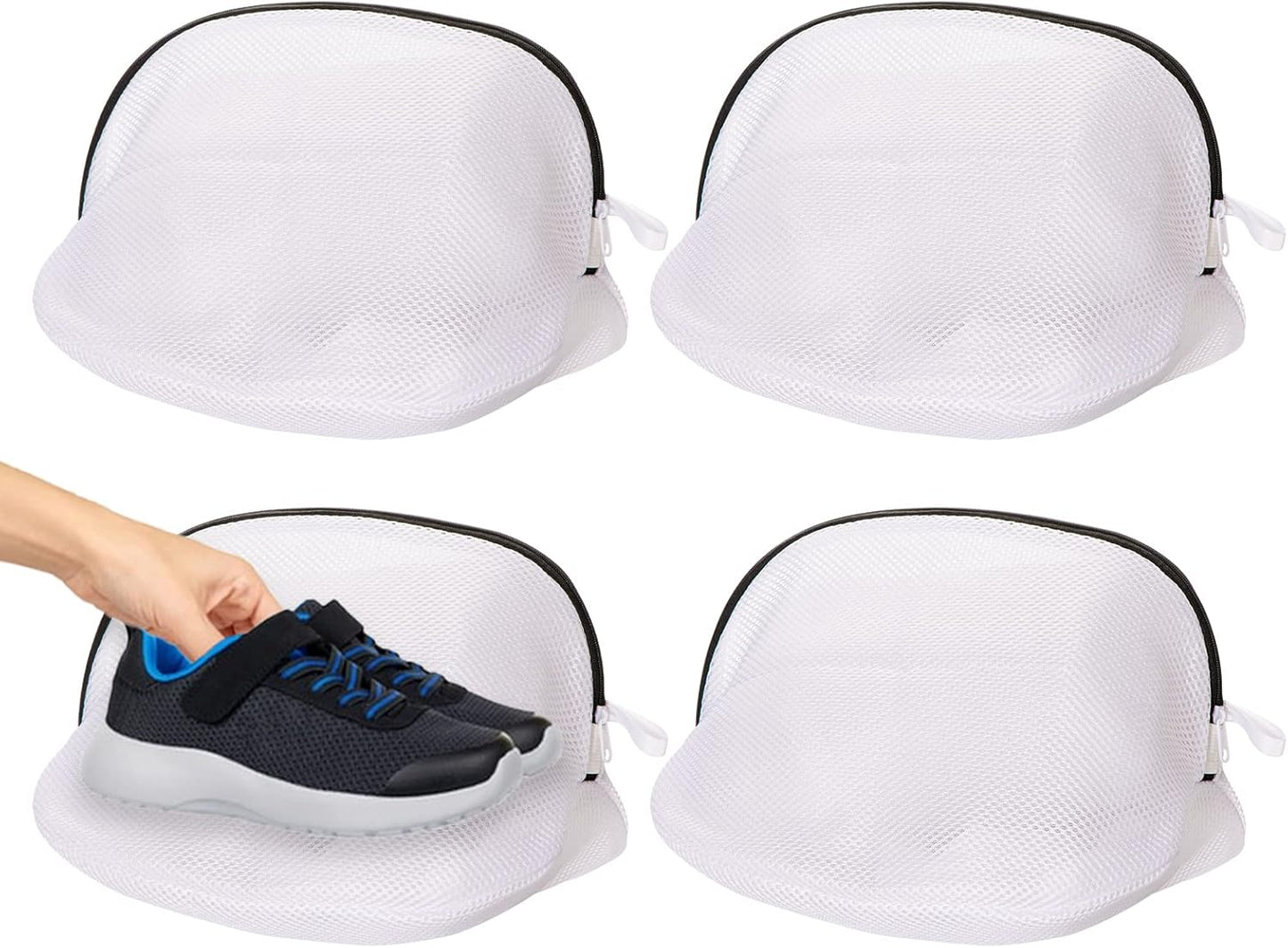 Protective Mesh Wash Bags for Shoes x4