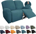 YEMYHOM Stretch Loveseat Recliner Slipcover with Pocket