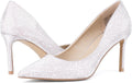 JENN ARDOR Women's Stiletto Pumps 3 in - Elegant Comfortable Heels toe