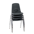 FDP 18ft School Stack Chair 4-Pack - Durable Stackable Student Seats
