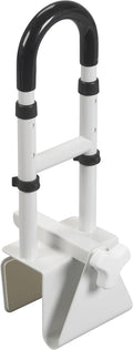 Drive Medical Adjustable Bathtub Grab Bar & Safety Rail - Secure