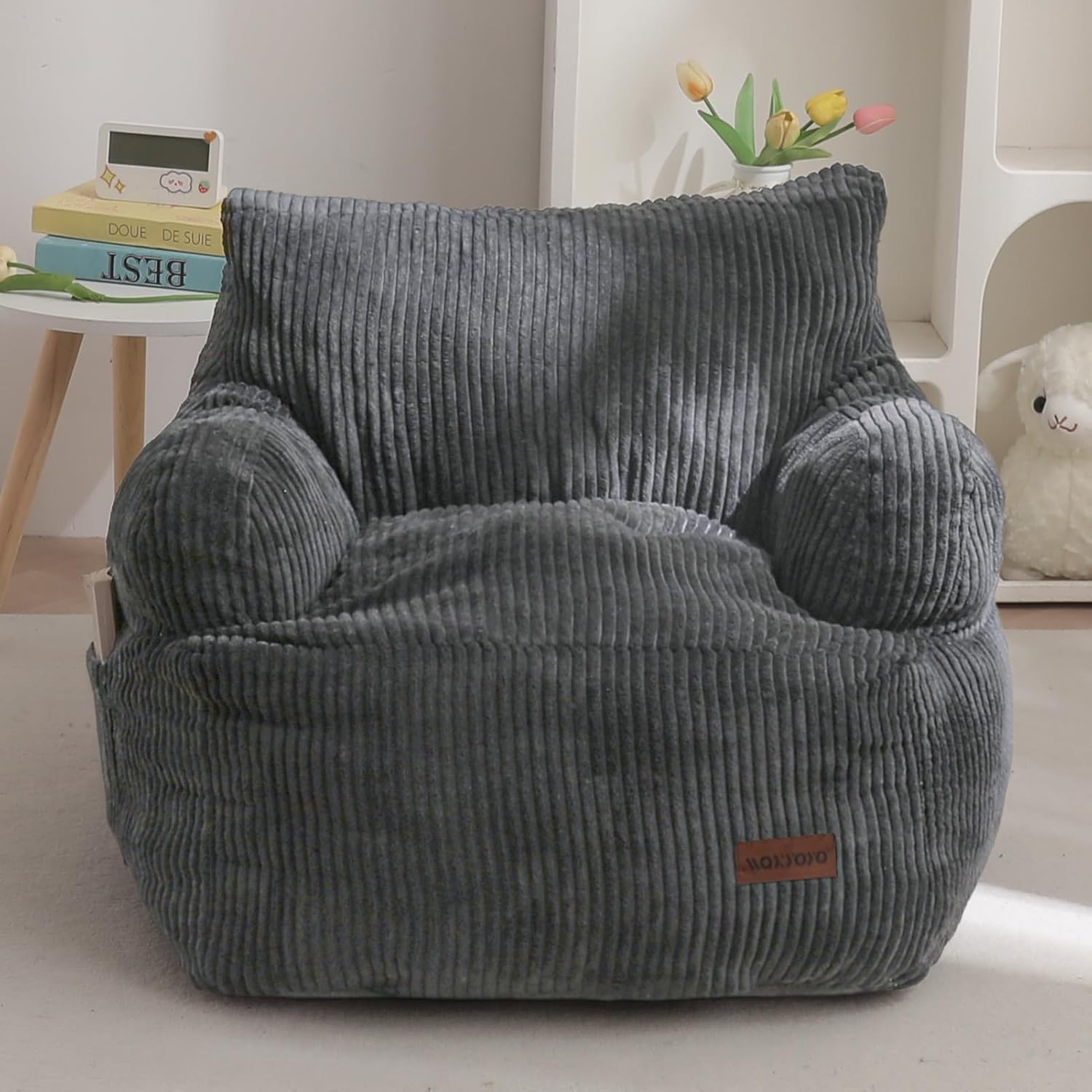 MAXYOYO Kids Bean Bag Chair for Gaming and Reading Comfort