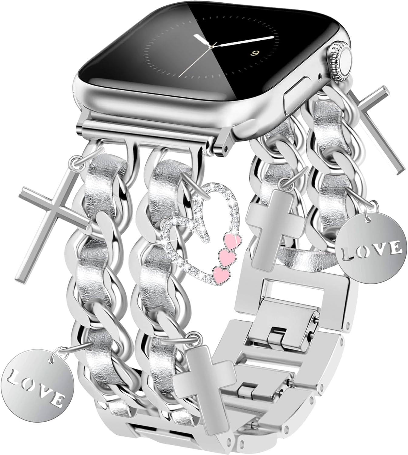 Adjustable Cowboy Chain Bracelet for Apple Watch