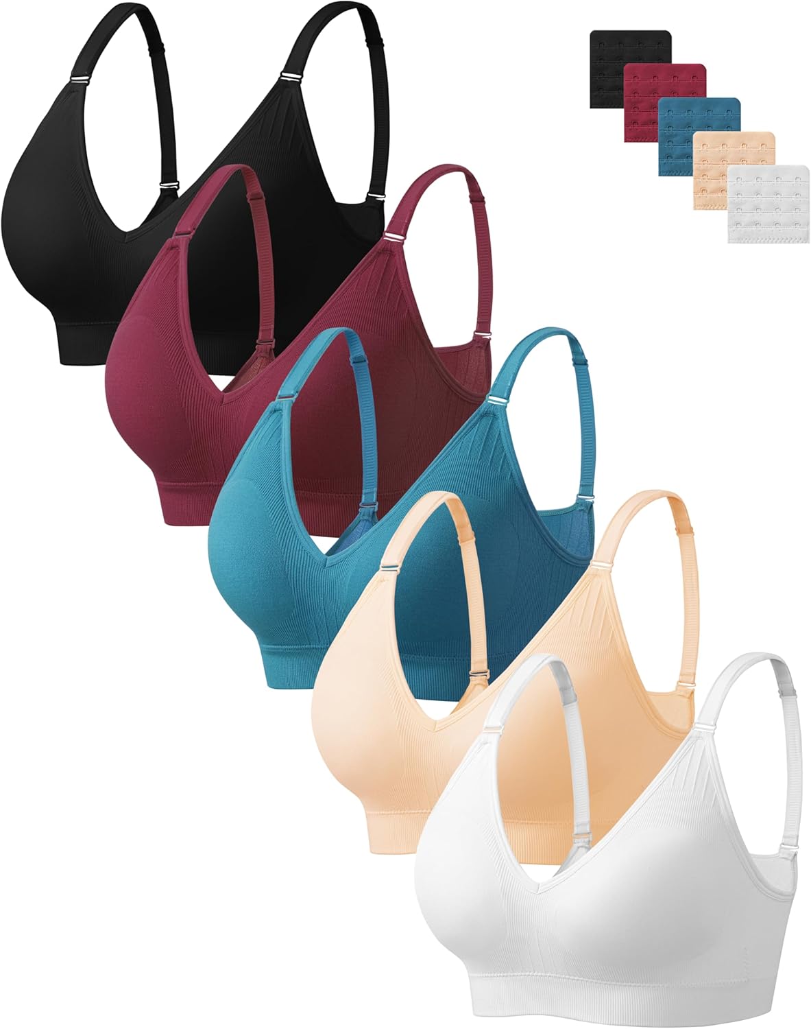 Wireless Cami Tank Top Sports Bras for Women - Ultra Comfort