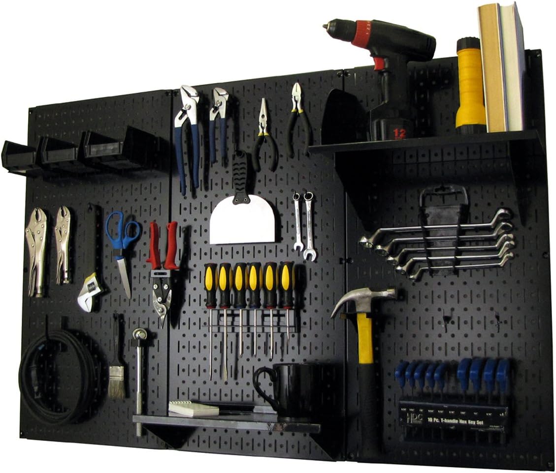 Wall Control Pegboard Organizer: Durable 4 ft. Tool Storage Kit