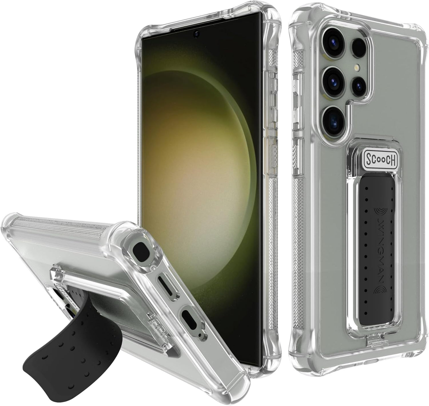 Scooch Wingman Case for Samsung Galaxy S23 Ultra with Stand