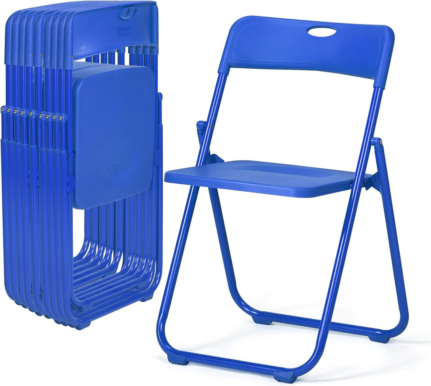 Folding Chair Set of 10 - Lightweight, Durable, and Portable