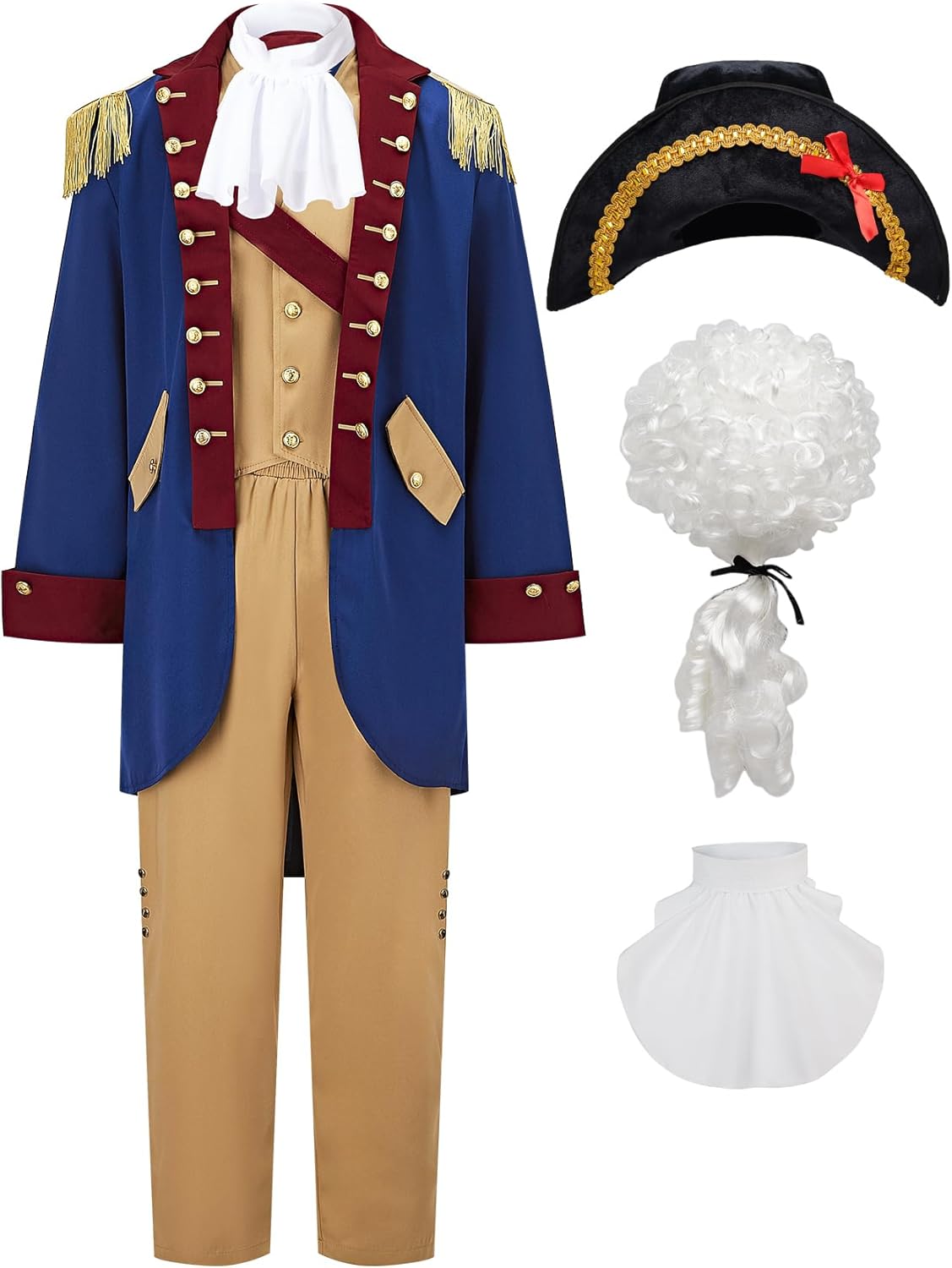 Mens Founding Father Costume for Revolutionary War Events