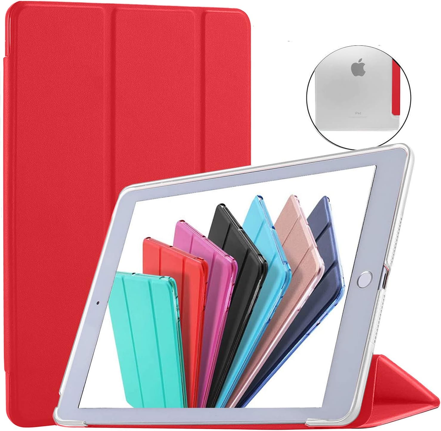 DuraSafe iPad PRO 10.5 Case - Trifold Hard Smart Cover