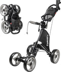 Explorer V8 SuperLite 4 Wheel Golf Push Cart - Lightweight Foldable