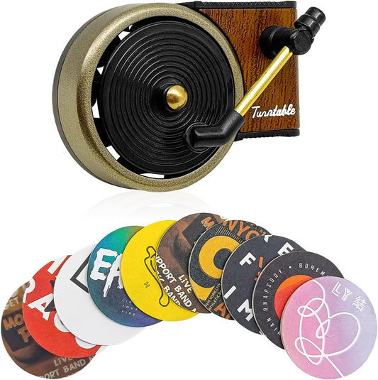 Retro Record Player Car Vent Clip - Fresh Aroma Anytime