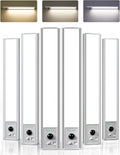 EZVALO 12in Under Cabinet Lighting 6-Pack - Rechargeable Motion Sensor