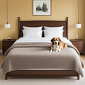 Plush Chenille Couch Cover 52 in x 82 in Cuban Sand - Pet Protector