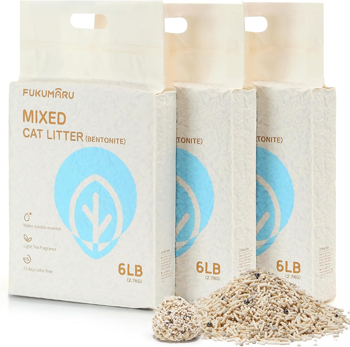 FUKUMARU Tofu Cat Litter: Strong Clumping, Odor Control & More