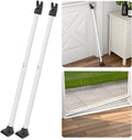Door Security Bar 2-in-1 Adjustable Door Stopper & Sliding Lock