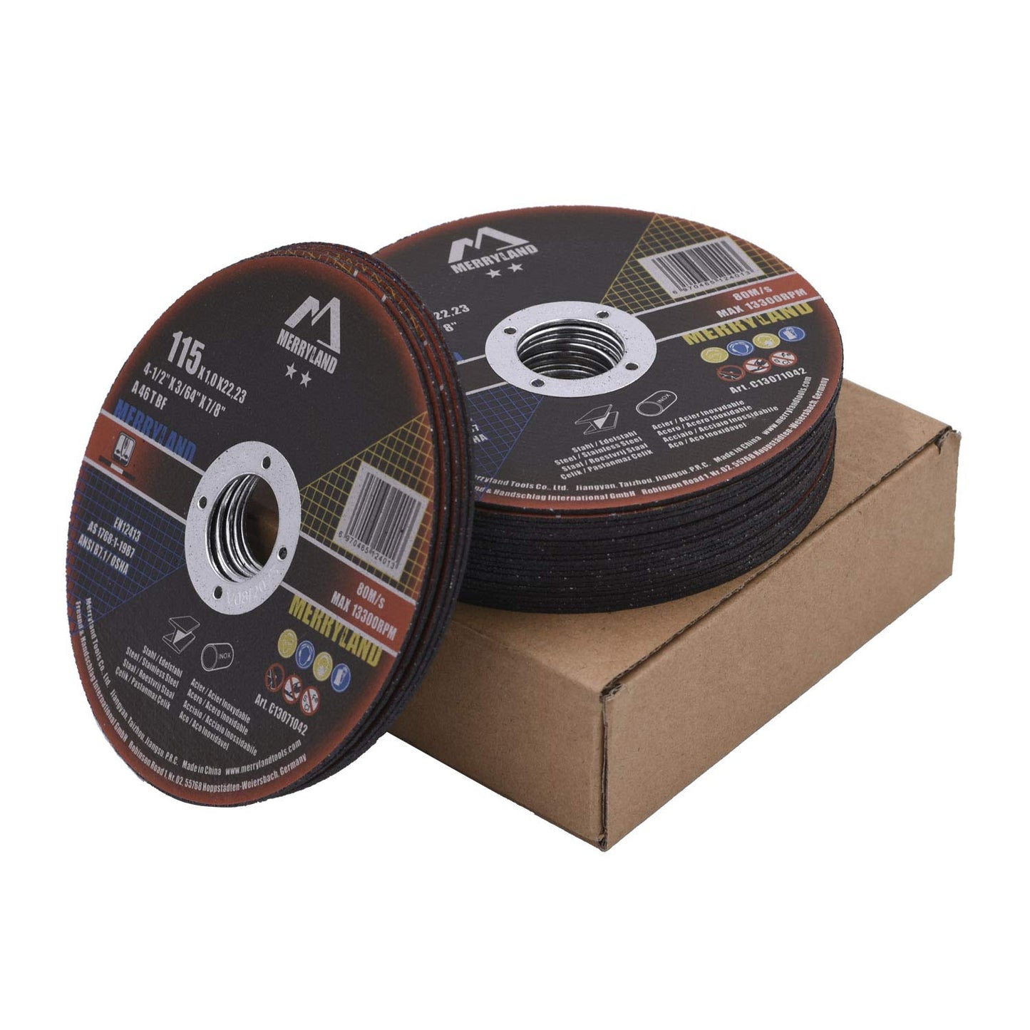 Ultra Thin Metal Cutting Wheel 25 Pack - Precision for Iron & Stainless