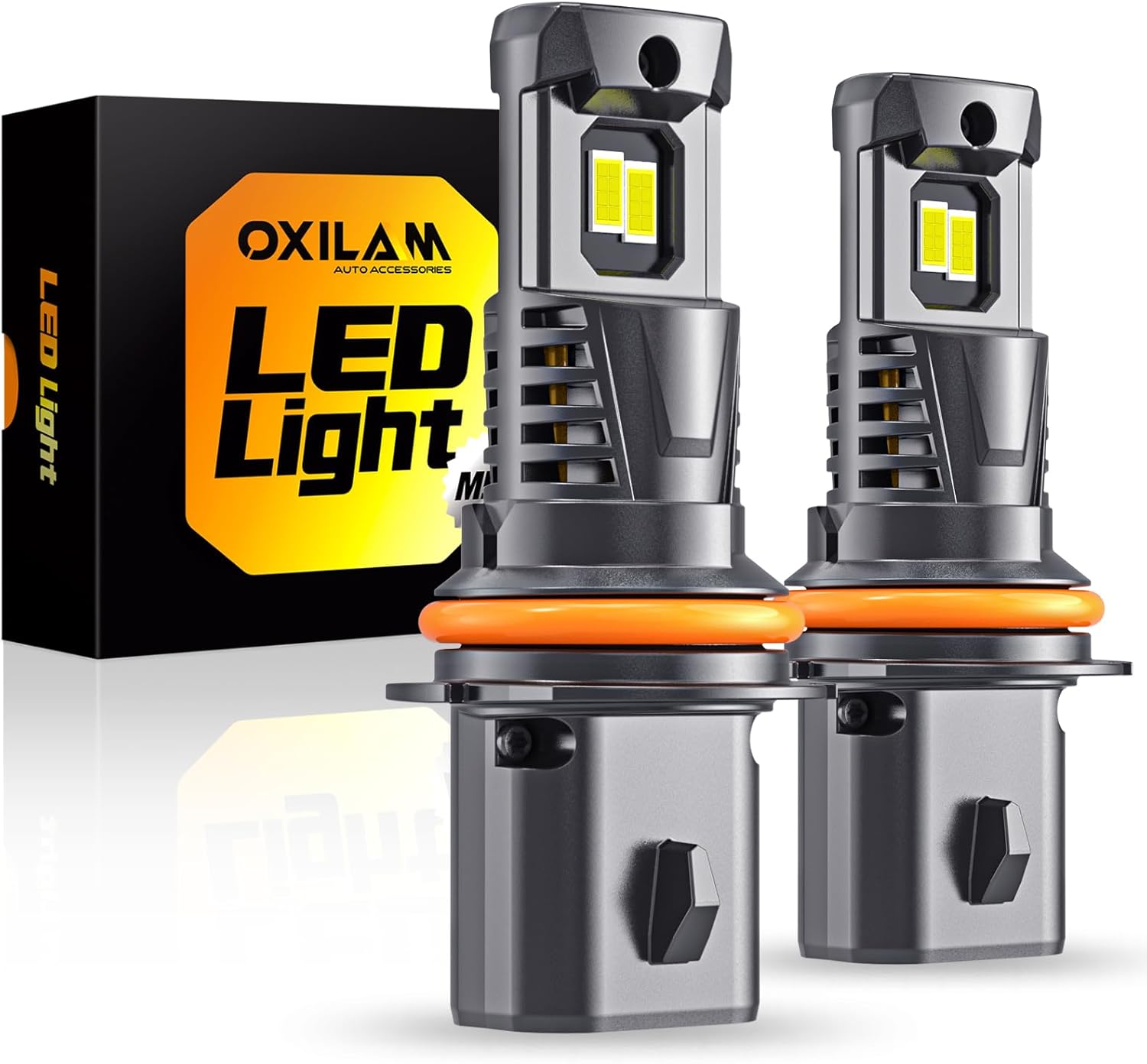 OXILAM 9004 Bulbs: 800% Brighter, 60000 Hours Lifespan