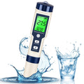 PH Meter & TDS Meter Digital Water Tester 5 in 1 - Multiparameter