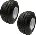 eCustomrim 18 x 8.5 x 8 Golf Cart Tires on Rims 2-Pack - Ready
