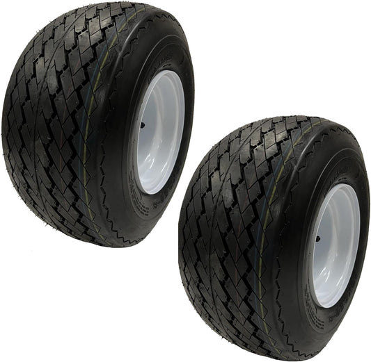eCustomrim 2-Pack Golf Cart Tires On Rims 18 X 8.5 X 8 for All