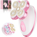 Electric Razors for Women - Magnetic Cordless Shaver with 5D Head