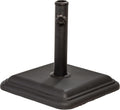 26 Pound Umbrella Base - Stable Cast Stone Patio Stand