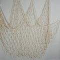 Fishing Net Decor Wall Hanging - Mediterranean Creamy White