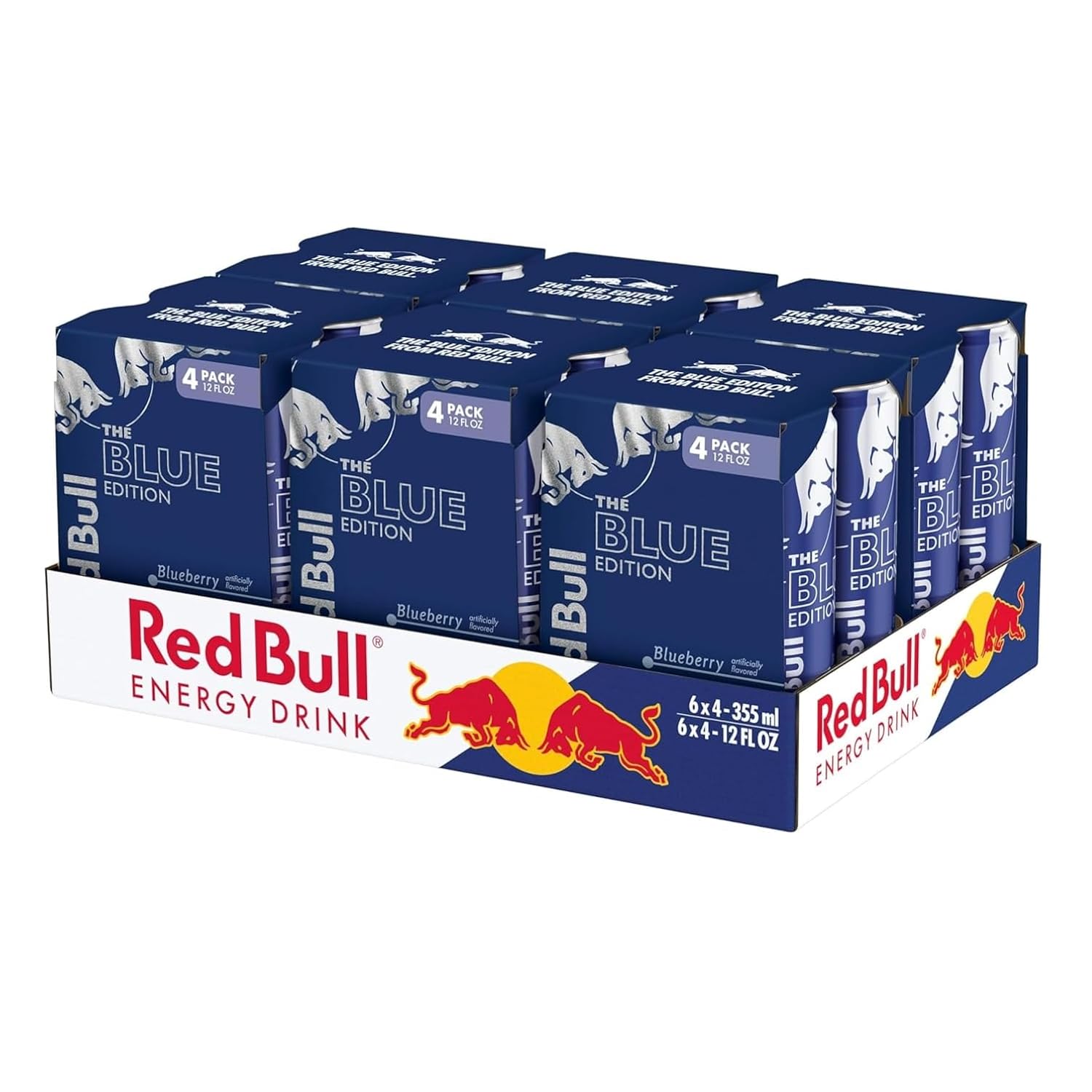 Red Bull Blue Edition Energy Drink with Blueberry Flavor 24 Cans