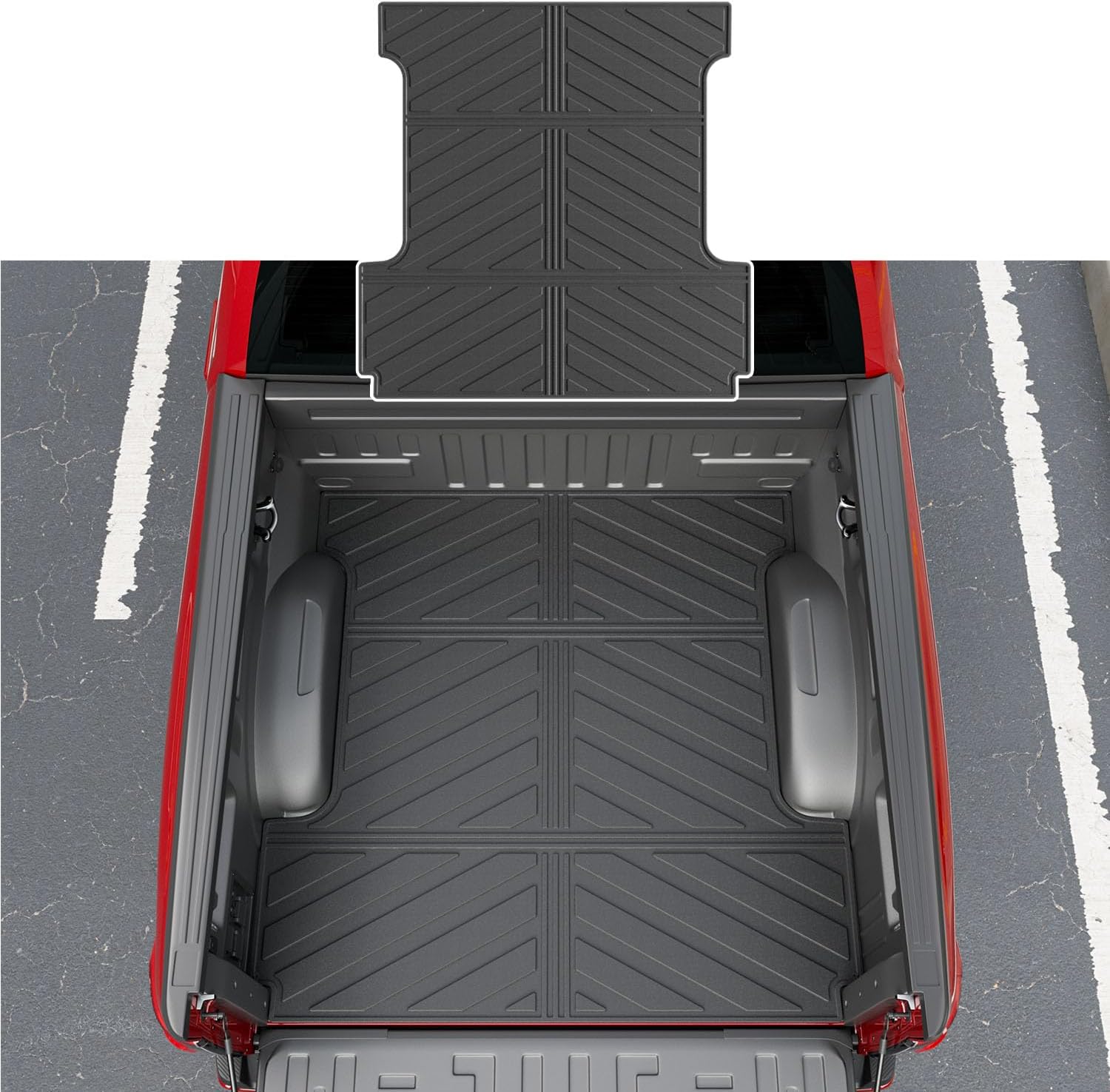 5.5FT Truck Bed Mat for 2015-2025 Ford F150 - Durable Protection