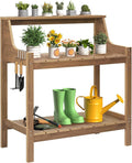 Potting Bench Table - All-Weather HDPS Garden Workstation