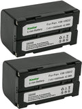 Kastar BDC-70 2-Pack Battery Replacement for HiPer V GNSS - Long Life