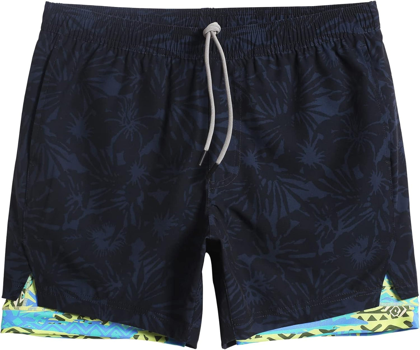 maamgic Mens Workout Shorts 2 in 1 Stretch Gym Shorts