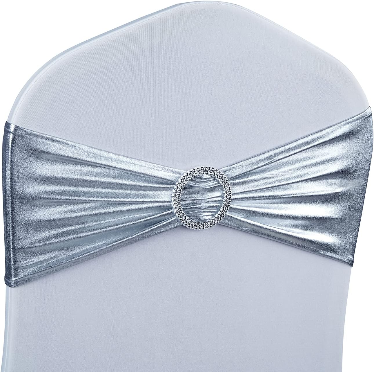 Babenest Spandex Chair Sashes Bows for Elegant Event Decor