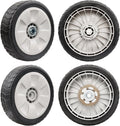 Lawn Mower Wheels Kit 4 Pack 8in Compatible with Honda HRR216 - Smooth