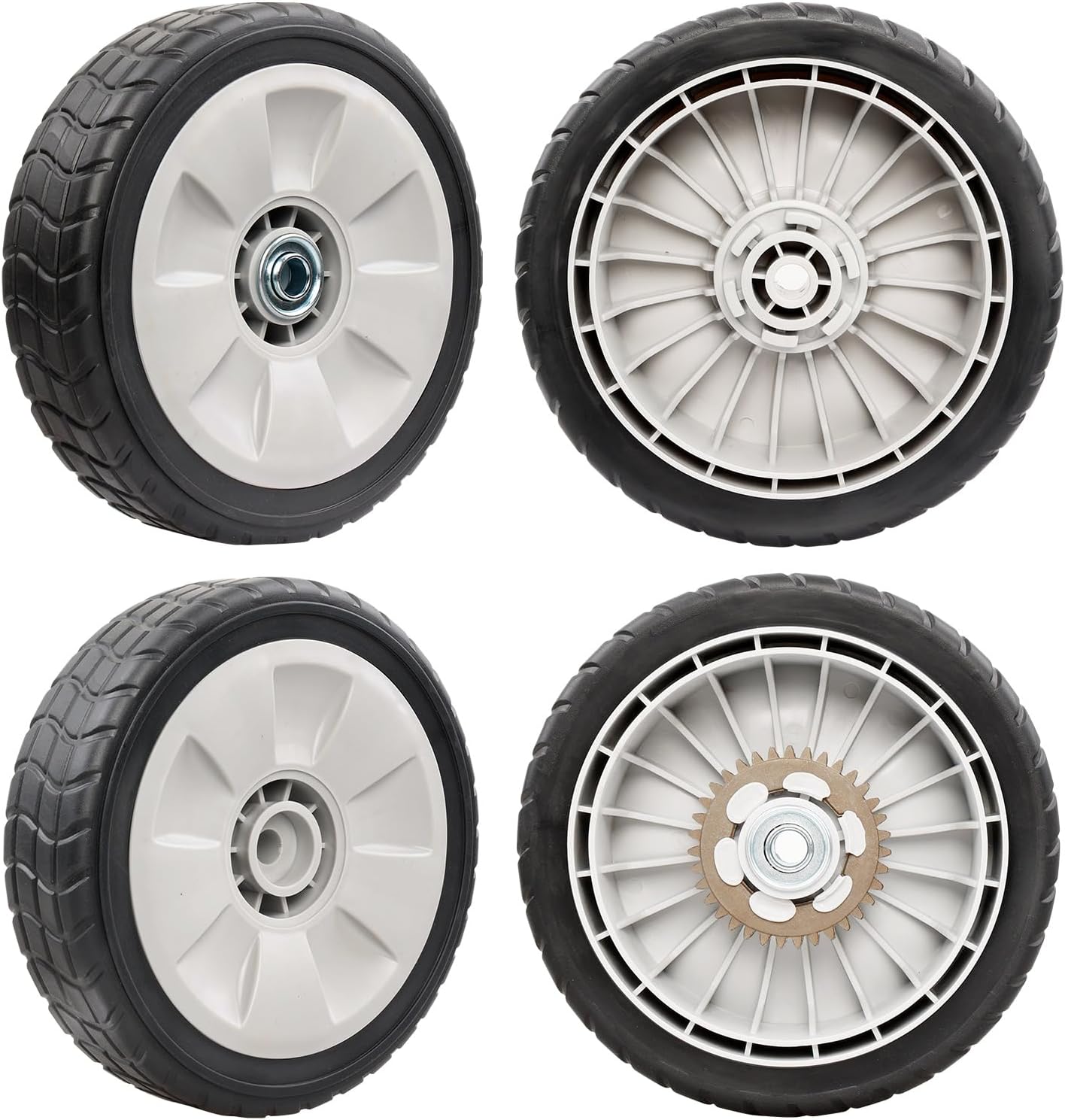 Lawn Mower Wheels Kit 4 Pack-8in for Honda HRR216 HRS216 HRT216